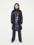 blue padded coat